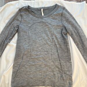 Gray Lululemon Relaxed Fit Gray Longsleeve